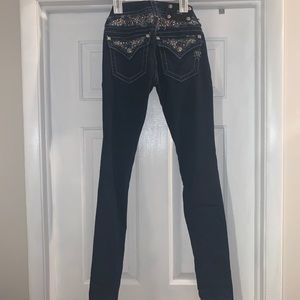 Skinny leg miss me jeans